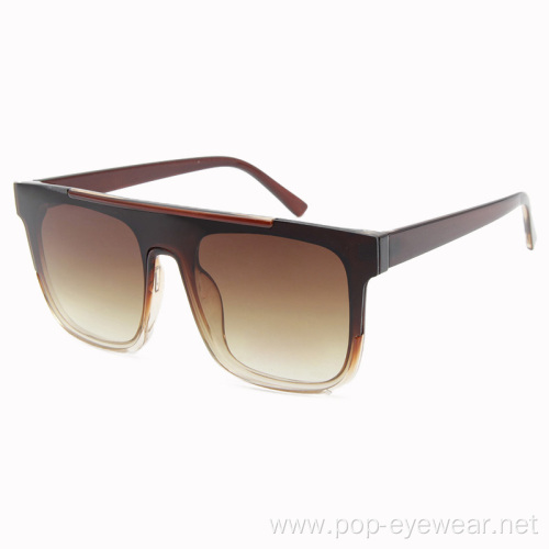 Sunglasses One Piece Frameless Eyeglasses Oversizd Lens